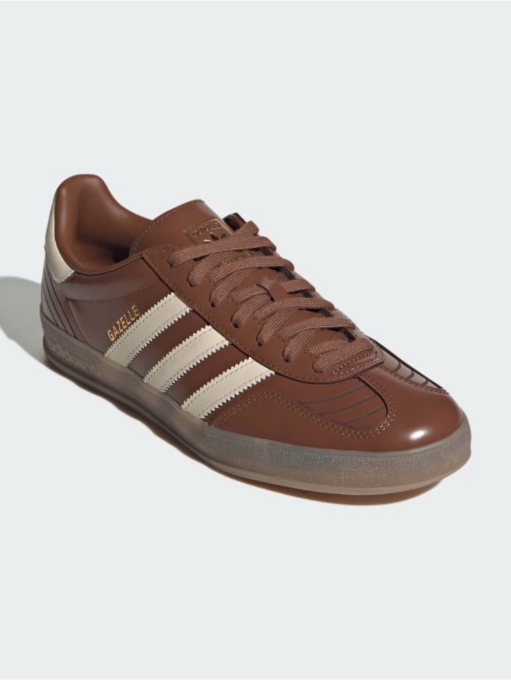 Adidas Gazelle Size 7 Men’s / 8 Women’s Low-Top Sneakers in Brown and Cream NEW